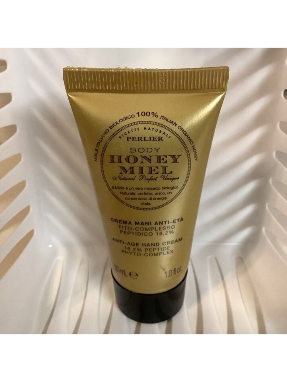Perlier Honey Miel Anti-Age Body Balm 1.0 oz Travel Size Tube New! Vintage.